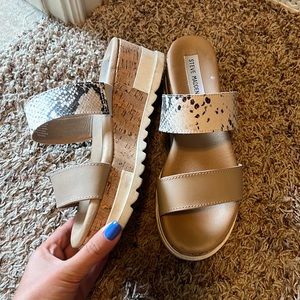 Steve Madden wedge sandals